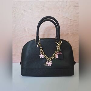 Coach Black Small mini Dome Satchel Crossbody – Excellent Condition